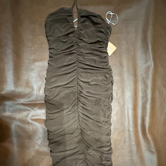 Thats So Fetch: Emna Midi Dress - Brown - Picture 2 of 3